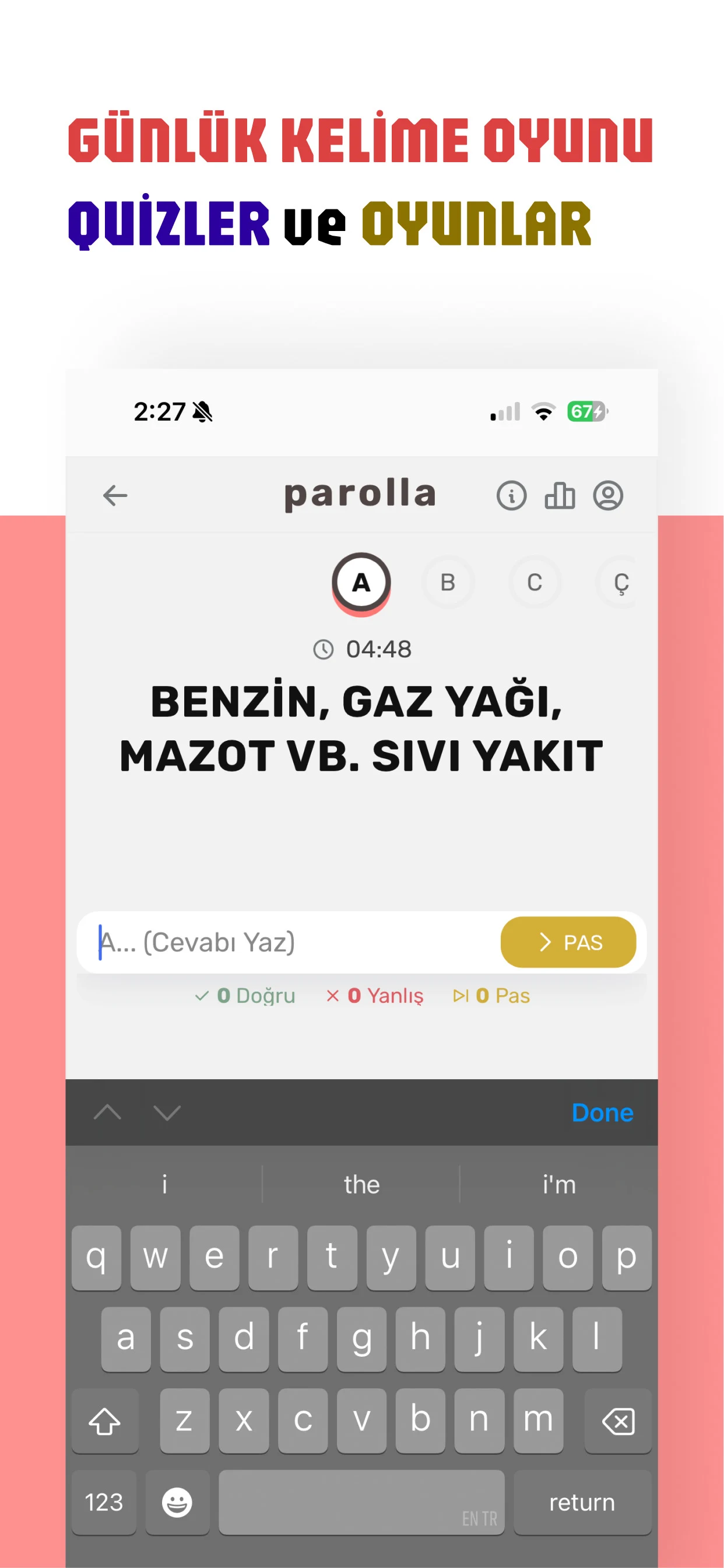 parolla - Kelime Oyunu screenshot