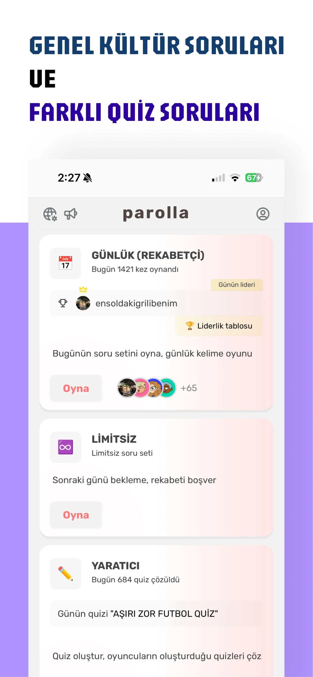 parolla - Kelime Oyunu screenshot